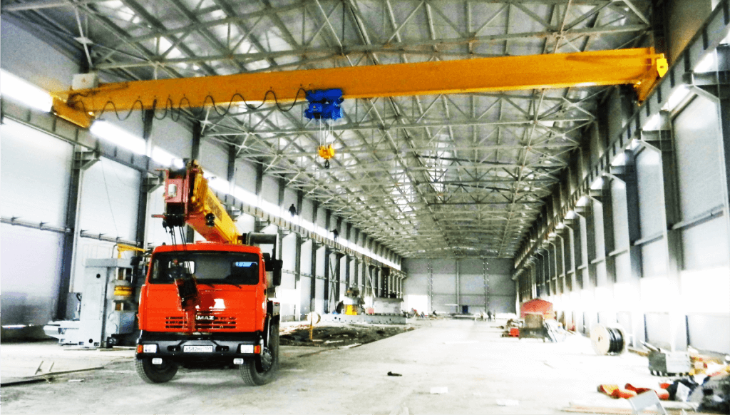 Монтаж мостовых кранов